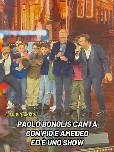 Paolo Bonolis con Pio e Amedeo: 'Tanto pe' canta'