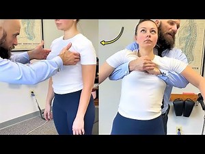 Chiropractor FINDS Her CHEST KNOTS, Satisfying Cracks - ASMR Chiropractic