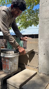 Skills and Techniques In Construction - How To Build A Concrete Block Wall | Local Crafts