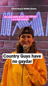 966K views · 16K reactions | #lesbian comedian vs country guy with no gaydar — Ashley Gavin #gayfriendly #lgbtqia #Pride #comedy #jokes | Ashley gavin | Facebook