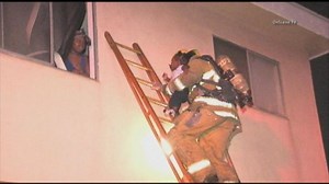 Firefighters Save Baby From Burning Home