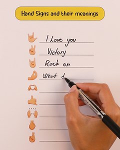 7.5K views · 12 reactions | This hand sign means love  | Handy Dandy | Facebook