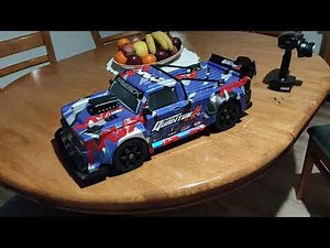 maverick quantum r flux RC race truck now doing 100 + kmh