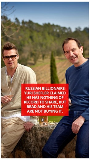 115K views · 444 reactions | In a shocking turn of events #BradPitt has sued his ex wife #AngelinaJolie and Russian Oligarch #YuriShefler to force to turn over important court documents. (: MEGA) | Radar Online | Facebook