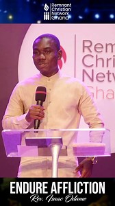 12K views · 688 reactions | Endure Affliction - Rev. Isaac Odame #RevIsaacOdame #RCNGhana #ApostleAromeOsayi | RCN Ghana | Facebook