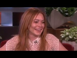 Lindsay Lohan Jokes About Sex List on Ellen