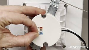 Maxxima 6 in. 5 CCT Retrofit Recessed Square LED Downlight - 1200 Lumens, Color Selectable 2700K-5000K (2700K/3000K/3500K/4000K/5000K), Dimmable, 90 CRI, Ideal for Kitchen, Bathroom, or Bedroom