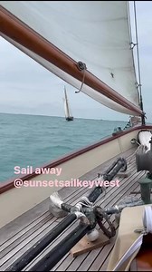 There is only one Sunset Sail Key West! Experience a sail with us and experience a piece of history. #historicschooner #keywest | Sail When And If