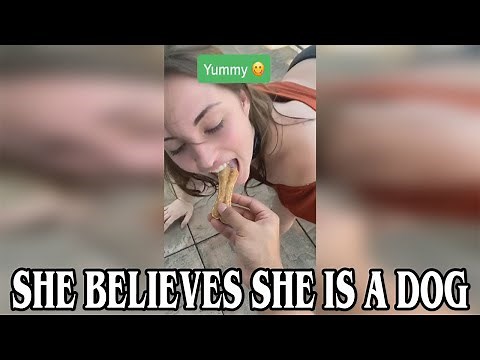 Tik tok Yourpuppygirljenna Makes Millions Pretending to be a dog