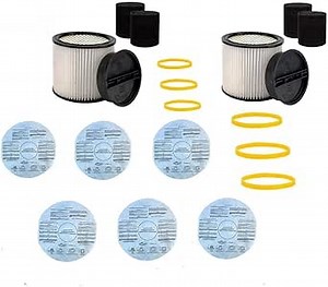 Replacement Filter For Shop Vac Filters 90304 90585 90107 90333 90350 for Shop Vac Filter, Fits Most Wet/Dry vacuum cleaner 5 Gallon and above-20pack