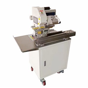 [Hot Item] Cable Flag Folding Labeling Printing Machine USB Cable Power Cord and Tube Sticker Folded Labeling Machine