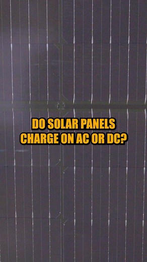 Do solar panels charge on AC or DC? For a FREE estimate on solar and battery click the link in our bio! #solarpower #solar #battery #tesla #powerwall #solarcompany #veteranowned #solarenergy #batterypower | Semper Solaris | Facebook