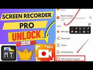REC Screen Recorder Pro Unlock 2026 🎥🔓 | High-Quality Recording (MT Manager) | Mod Lab Tech