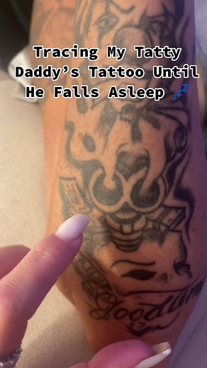ASMR Tracing Fiance's Tattoo (Part 3) - Sleep Sounds