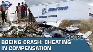 Scope With Waqar Rizvi | Boeing Crash: Cheating In Compensation Relatives of people killed in Boeing 737 Max crash in Indonesia last year have been 'cheated out of compensation'. Compensation lawyer Sanjiv Singh opines on the matter. Full Episode: https://youtu.be/F6U6swNAFxE | Indus News