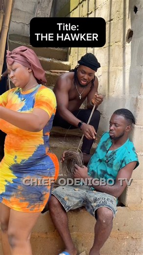 Movie title: THE HAWKER now showing on chiefodenigbotv YouTube channel #chiefodenigbotv #movies #viralpost | Chief Odenigbo and family