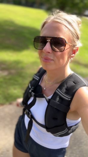 Just go on the hot walk 🤪 stop talking about it and just go do it! I promise you’ll feel better. I’ve been exclusively walking for the last few months and I’ve been so impressed with the health results of being consistent. Add a weighted vest and you get even more benefits, especially women over 40! Don’t have a gym or a treadmill?! I use my driveway 🙃 just get it done, you will feel better friend! #goldenhourgirlies🦋 #over40andthriving #weightedvestwalk | Krystal Dearman