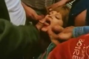 Lisa Deleeuw Pulls a Train in a Junkyard - Vintage