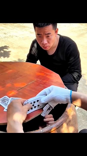 3M views · 12K reactions | Guy made a magic card table #reelsfb | Mr.Facts Flux | Facebook