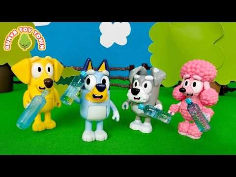 BLUEY - Drink Water and Stay Hydrated | Lessons For Kids | Bluey Toys Pretend Play