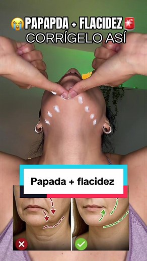 Ejercicios faciales para papada y flacidez: corrígelo así