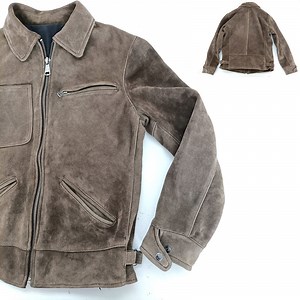 [Hot Item] Real Leather Padded Jackets Winter Faux Suede Clothing Trench Coats