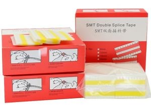 [Hot Item] Custom 8 16mm Film Holes Presstape Paper Carrier Splice Tool ESD SMD Joint Conductive SMT Double Sided Adhesive Splicing Tape