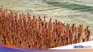 2.500 Orang Bugil di Pantai Bondi, Ngapain ya?
