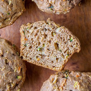 2.6K views · 37 reactions | These healthy Zucchini Apple Carrot Muffins are packed with tons of fruit and veggies and perfect for an easy meal prep breakfast or snack! They're loved by both kids and adults :) https://sproutingwildones.com/zucchini-apple-carrot-muffins/ | She Likes Food | Facebook