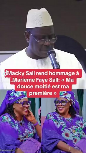 3.9K views · 76 reactions | Macky Sall rend hommage à Marieme Faye Sall: « Ma douce moitié est ma première » | DIRECT28.COM | Facebook
