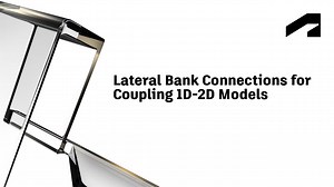 Lateral bank connections for coupling 1D-2D models | Autodesk