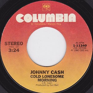 Johnny Cash - Cold Lonesome Morning