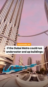5.9K views · 40 reactions | Imagine if the Dubai Metro could travel underwater, and then up and around buildings! The Dubai Creek Harbour recently posted this CGI video of the future Metro to Address Grand Creek Harbour #dubaicreekharbour #dubai #imagine #future #futureMetro #expatmedia | Expat Media | Facebook