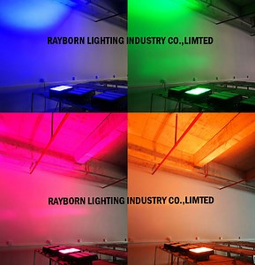 [Hot Item] Outdoor Waterproof 50W 100W 150W 200W 300W 400W 500W RGB Green/Blue/Red Color LED Garden Light for Aquarium Garden Park Decoration LED RGB Garden Lighting