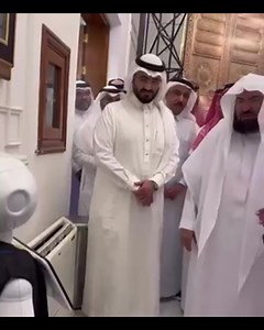 18K views · 1.7K reactions | The President interacts with a Robot | Inside the Haramain | Facebook