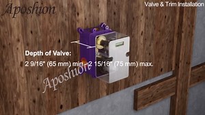 Dual Shower Heads with Handheld Sprayer: Aposhion Rainfall Shower System - 10" & 6" Round Shower Head with Adjustable Handheld Shower, Bathroom Shower Faucet Set with Valve, Brushed Gold