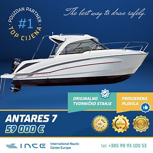 Antares 7 Suzuki 150 Bow thruster - INCE