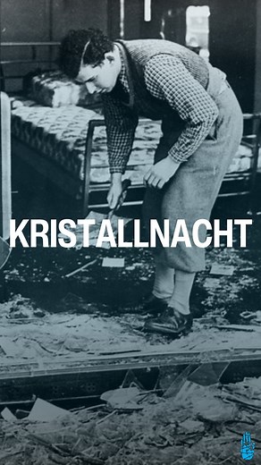 On the night of November 9, 1938, a state-sponsored violent anti-Jewish pogrom broke out across Germany and its incorporated territories including Austria. ⁠ ⁠ Nazi officials concealed the organized nature of the attack in which mobs desecrated synagogues, vandalized Jewish-owned businesses and homes, murdered around 100 Jews, and sent 30,000 Jewish men to concentration camps- the single largest mass arrestation of German Jews in Holocaust history. ⁠ ⁠ As a nationwide, brutal mass attack on Jews