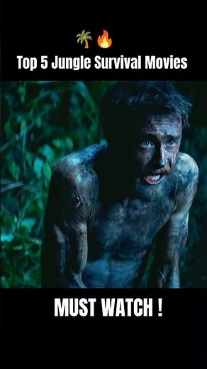 Top 5 Jungle Survival Movies 🌴🔥 Must Watch! #movies #jungle