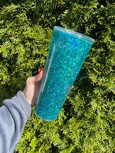 Personalized Snow Globe Tumbler - Etsy