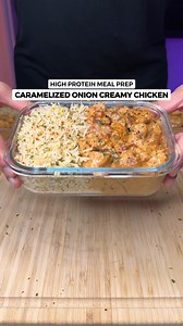6.5M views · 18K reactions | High Protein Caramelized Onion Creamy...