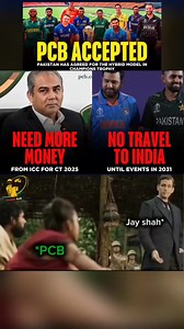 5.9K reactions · 26 shares | PCb Accepted Pakistan Has agreed foor the Hybrid modal in champions trophy  2025 #ICC #india #indiancricket #cricketlovers #cricketnews #IndvsPak #iccchampionstrophy2025 #viratkohli #BabarAzam #rohitsharma | Arsad Khan | Facebook