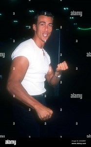 Los Angeles, California, USA 11th July 1996 Actor Daniel Bernhardt attends the 15th Annual Video Software Dealers Association (VSDA) Convention and Expo on July 11, 1996 at Los Angeles Convention Center in Los Angeles, California, USA. Photo by Barry King/Alamy Stock Photo Stock Photo - Alamy