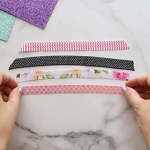 Make your own elastic hair ties for a fraction of what they sell for in stores! https://thecraftingchicks.com/how-to-make-elastic-hair-ties/ | Crafting Chicks