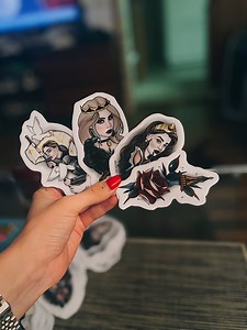 Sticker Pack Neotraditional - Etsy