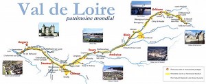 Loire Valley Castles Map