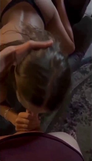 Latina shawty gets to the slurps on her boyfriends weiner until he 🥜 all on her chest 😍😍 #schoolthot #nsfw #pawg #bwc