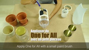 59 reactions | Osez vous lancer dans des projets DIY avec la peinture One For All  Explorez l'art du verre, du plastique et du métal et créez des objets personnalisés en suivant nos conseils dans notre tuto vidéo ✨ Pour en savoir plus, rendez-vous dans un de nos 4 Concept Stores ou sur notre site web  https://mauvilac.mu/shop/metal/one-for-all/ | Mauvilac | Facebook