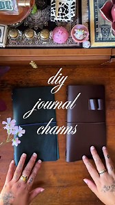 How to add personality to your journals with charms