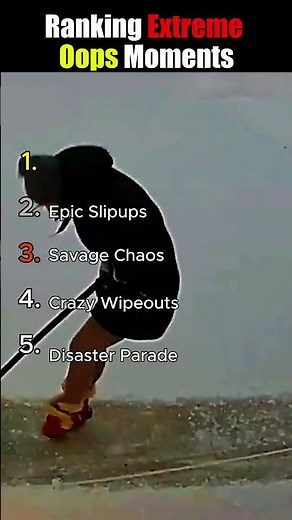 Ranking Extreme Oops Moments 😂 Viral Shorts || #oopsfails #shorts @Funnyvids-Ranking